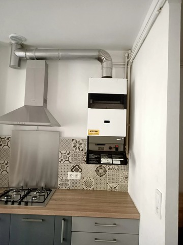 remplacement d'une chaudière murale gaz et de son thermostat