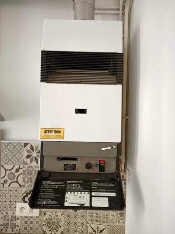 remplacement d'une chaudière murale gaz et de son thermostat